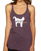 Load image into Gallery viewer, "Adopt Right Meow" Ladies Fit Tank