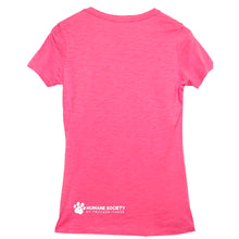 Load image into Gallery viewer, "Keep Calm & Purr Along" Ladies Fit T-Shirt