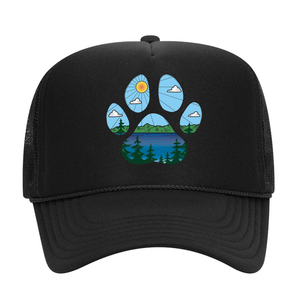 Hat - "Mountain Paw" Trucker - Youth