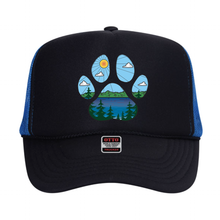 Load image into Gallery viewer, Hat - &quot;Mountain Paw&quot; Trucker - Adult
