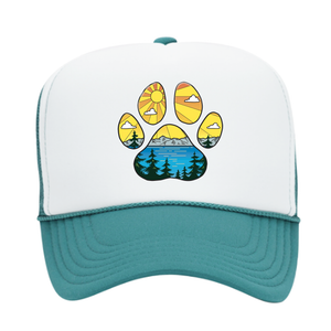 Hat - "Mountain Paw" Trucker - Adult