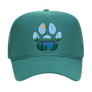 Hat - "Mountain Paw" Trucker - Adult