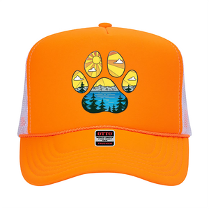 Hat - "Mountain Paw" Trucker - Adult