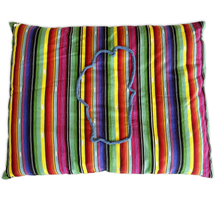 Load image into Gallery viewer, Tahloha Dog Bed - Large Rasta
