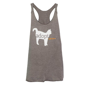 "Adopt Right Meow" Ladies Fit Tank