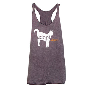 "Adopt Right Meow" Ladies Fit Tank