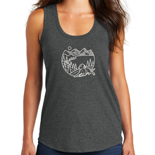 Load image into Gallery viewer, Ladies Rise Racerback Tank
