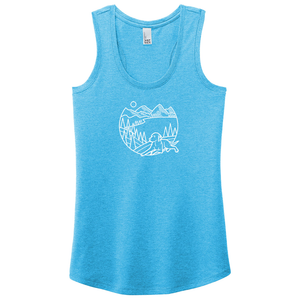 Ladies Rise Racerback Tank