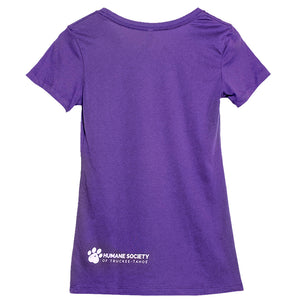 "Recycle a Life - Adopt" Ladies Fit T-Shirt